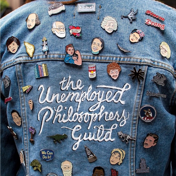 The Unemployed Philosophers Guild Ruth Bader Ginsburg & I Dissent Enamel Pin Set - Picture 7 of 7